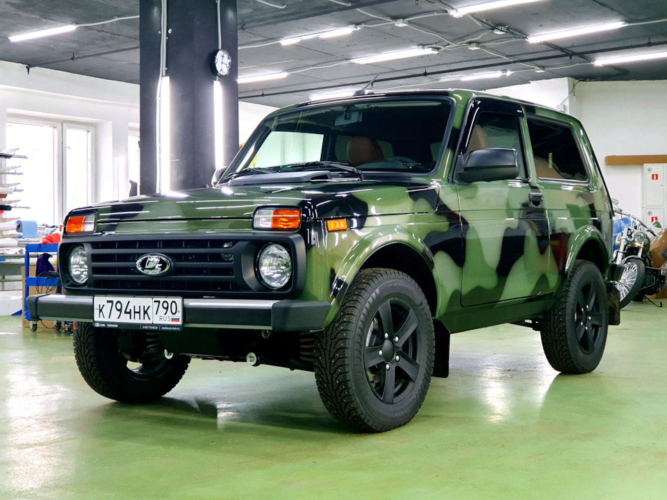 LADA NIVA полная оклейка в полиуретан — Neostar Detailing на DRIVE2
