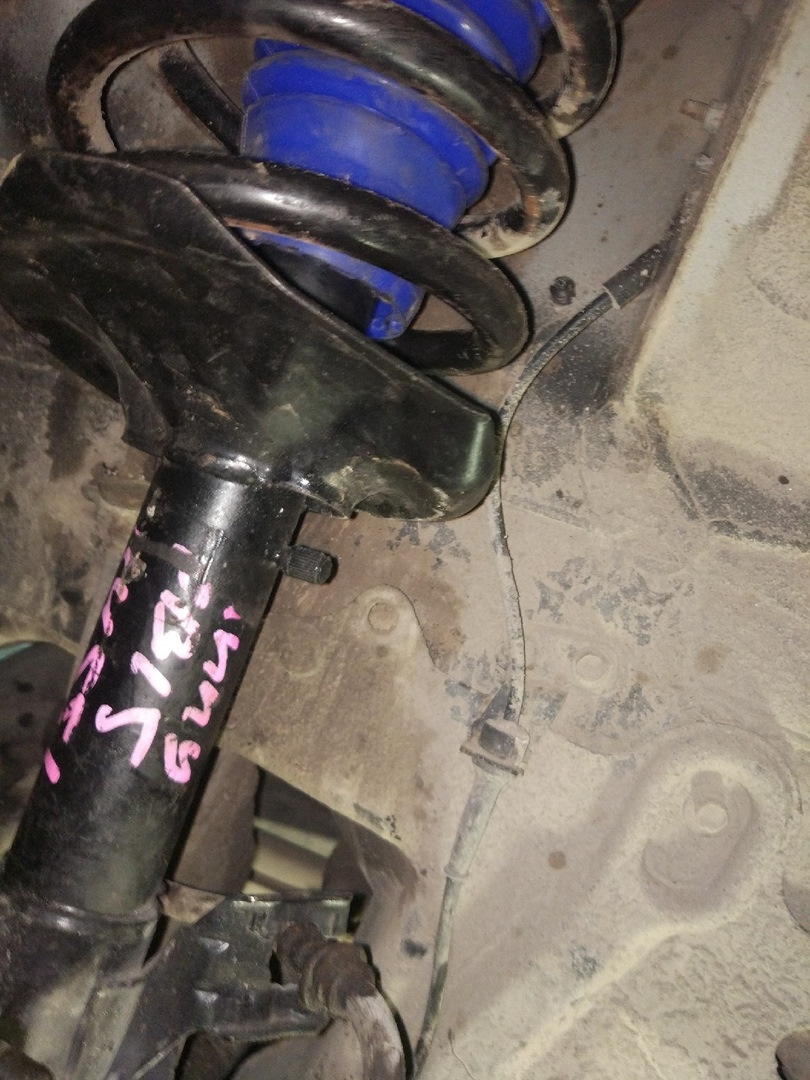 разборные передние стойки и задние пружины от mark2 — Nissan Sunny (B15 ...