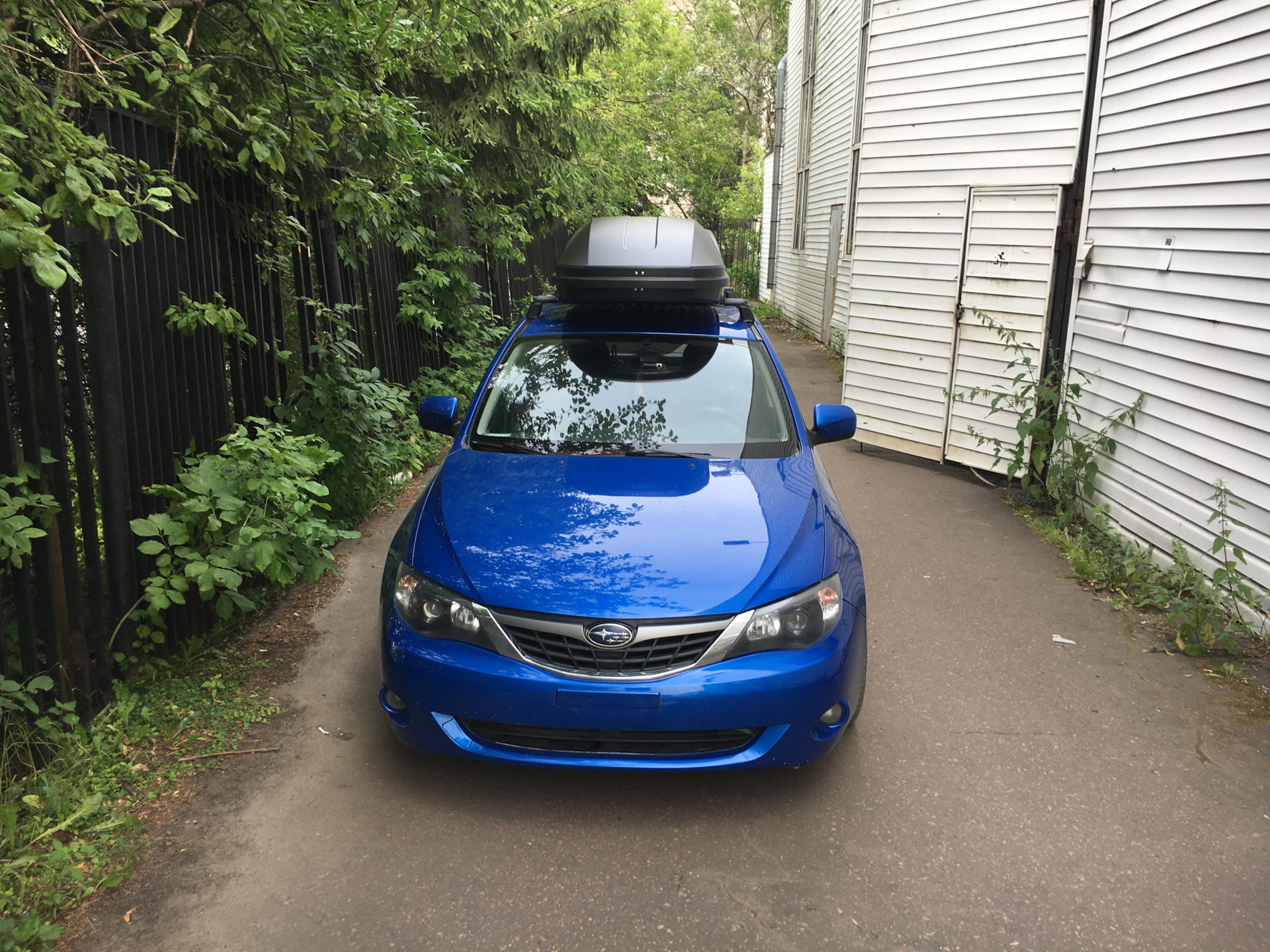 Автобокс Евродеталь Магнум 390 и багажник Turtle Air 3 на Subaru ...