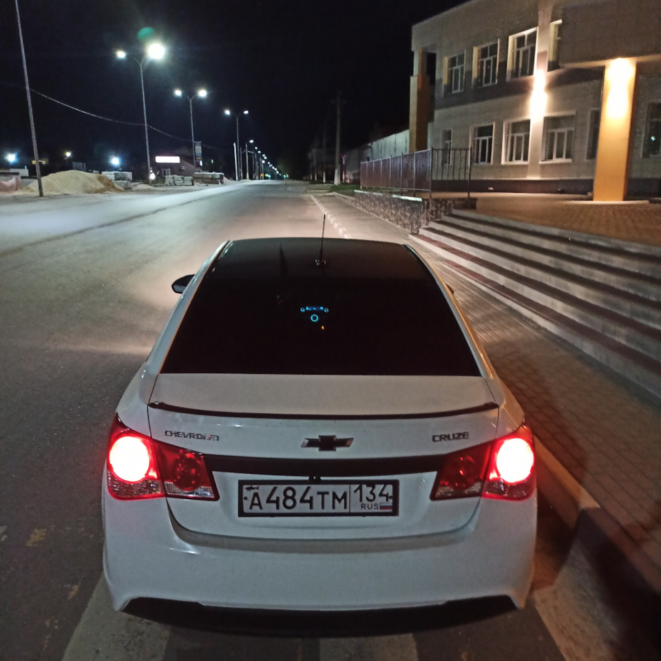 Лип спойлер "Samurai" — Chevrolet Cruze (1G), 1,8 л, 2013 года ...