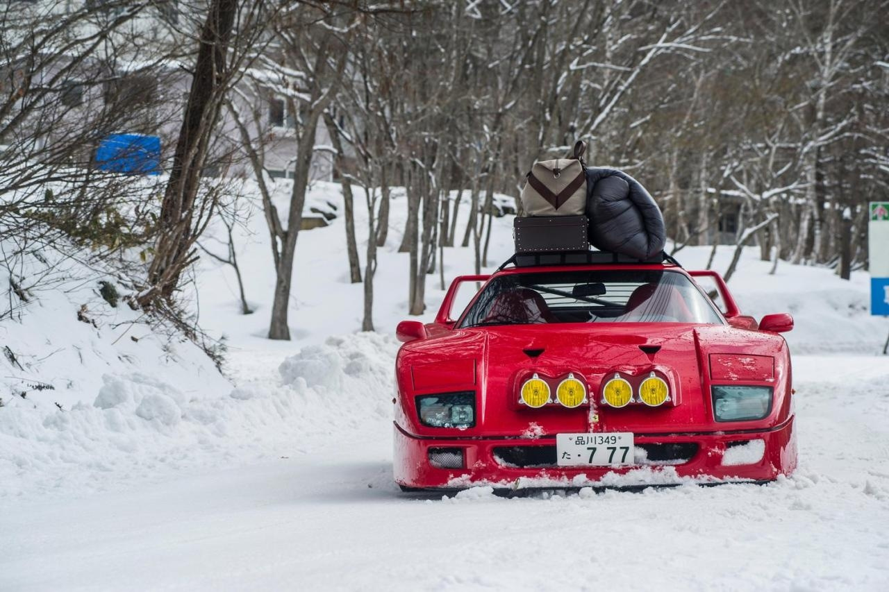 Ferrari зима