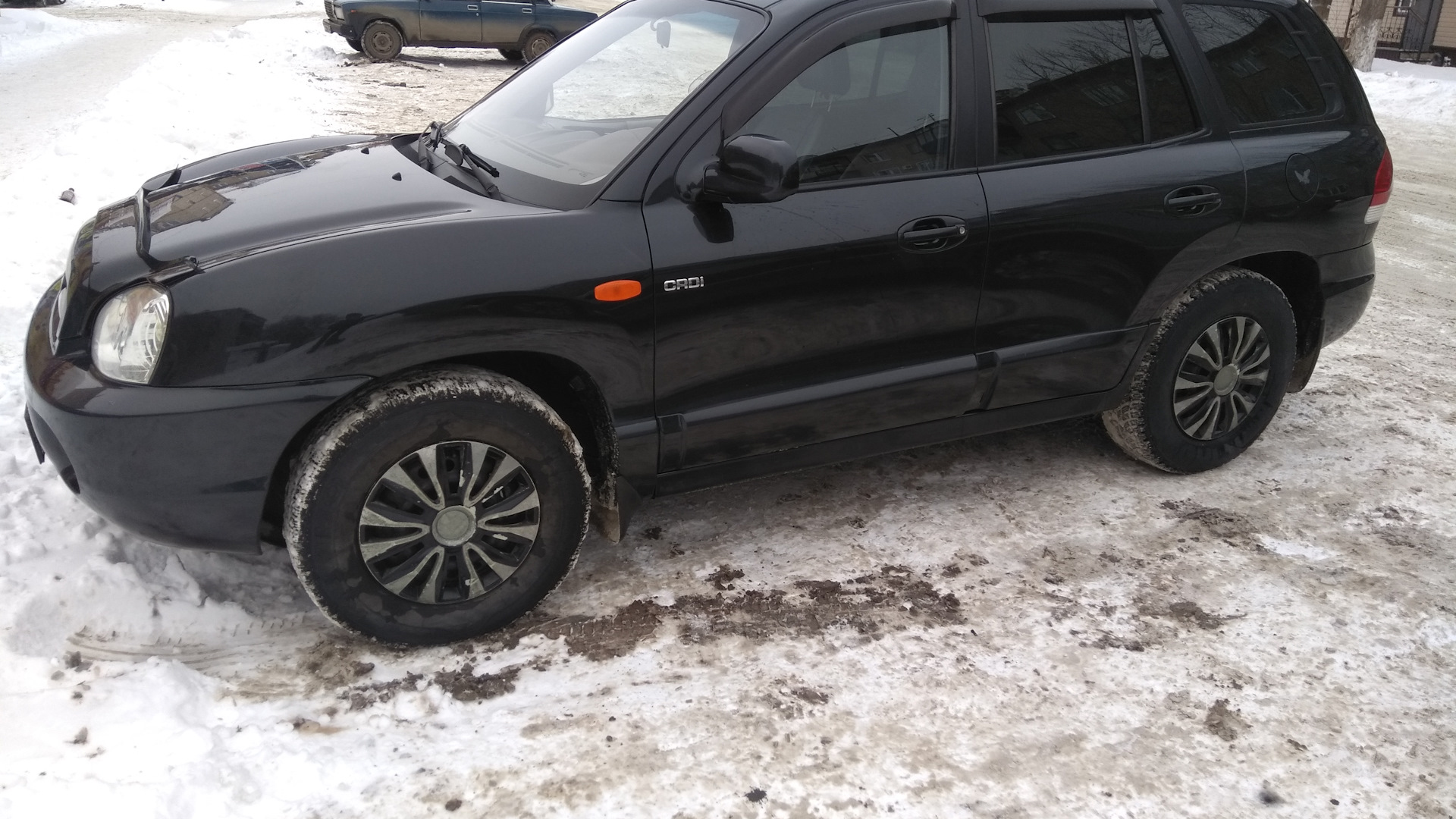 Hyundai Santa Fe (1G) 2.0 дизельный 2008 | 112 turbo horses на DRIVE2
