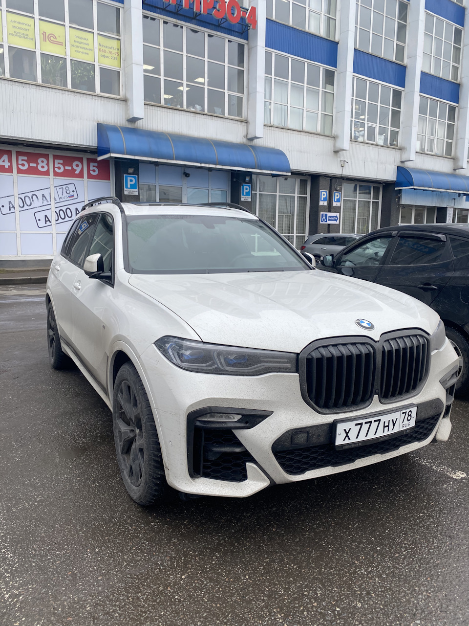 Москва не резиновая…поездка в Питер…Номера. — BMW X7 (G07), 3 л, 2020 года  | обкатка | DRIVE2