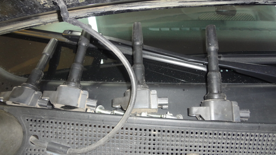 5. Снятые катушки. — Renault Sandero Stepway (2G)