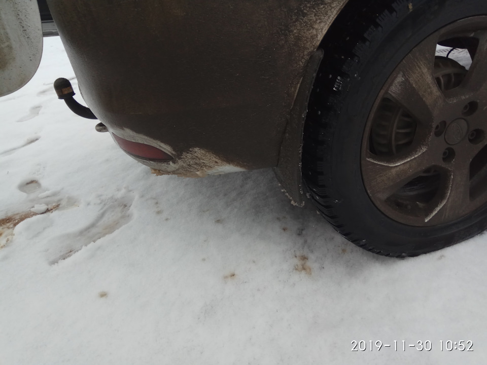 Задние брызговики, что-то не впечатляют — Lada Ларгус, 1,6 л, 2019 года ...