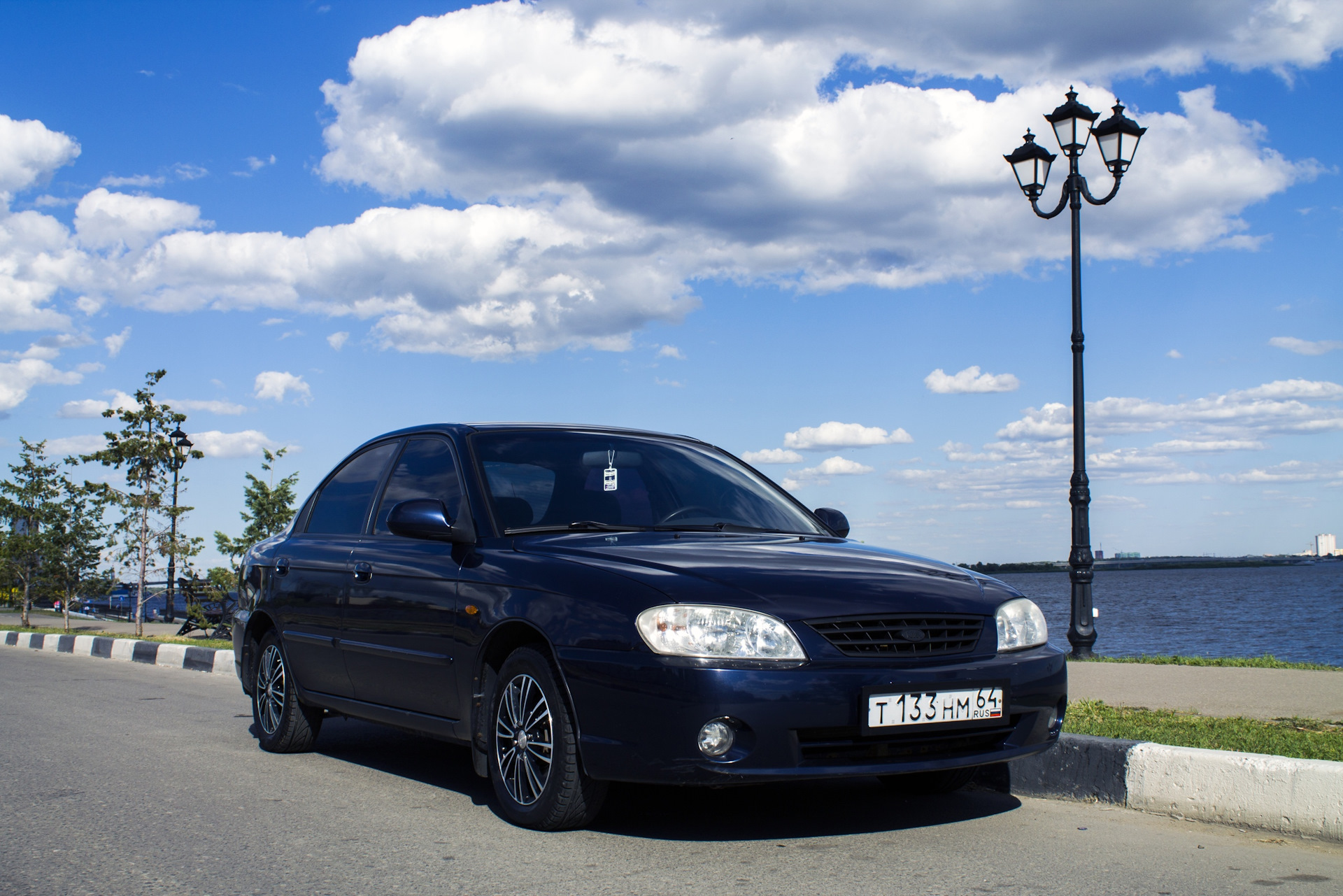 Фото kia spectra черного цвета