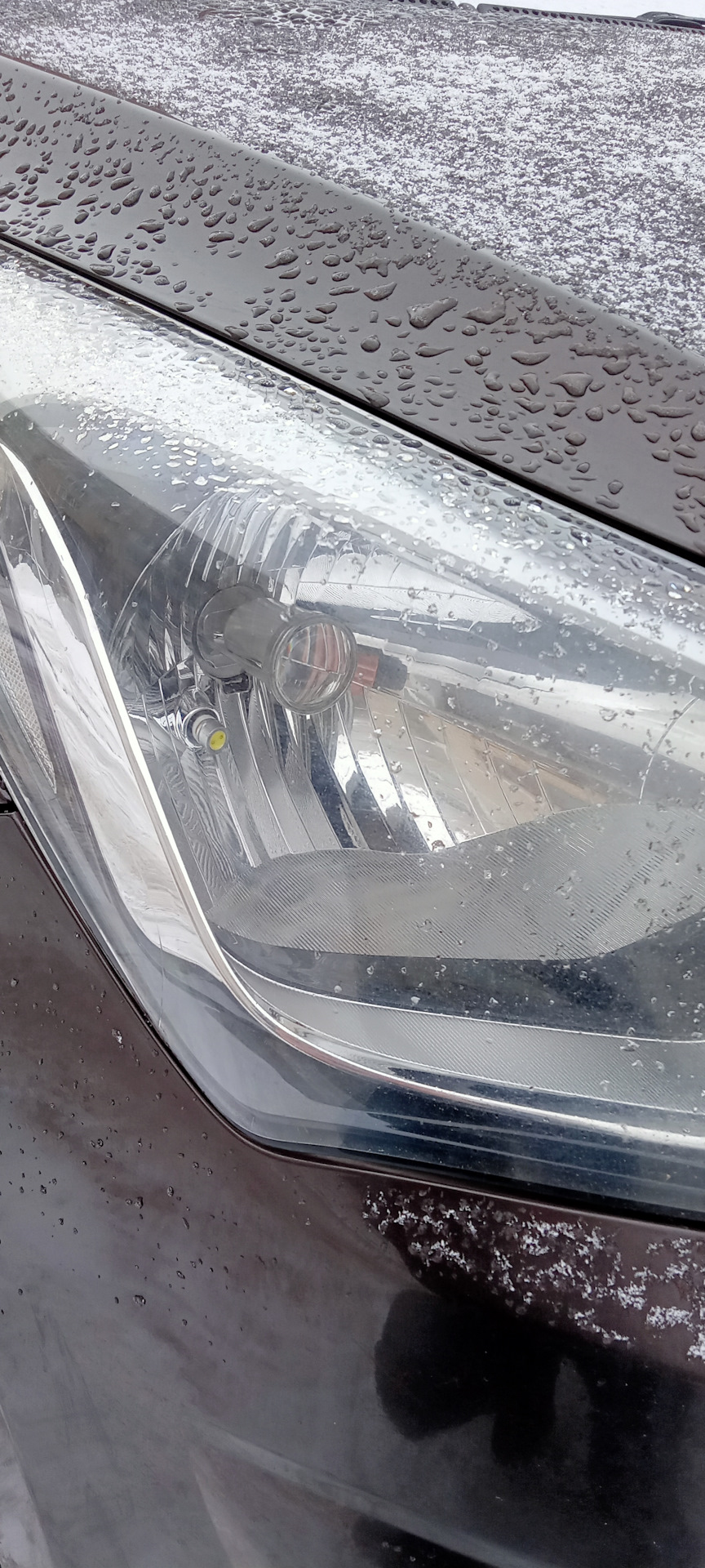 Установка мини линз на Солярис. — Hyundai Solaris (1G), 1,6 л, 2015 ...
