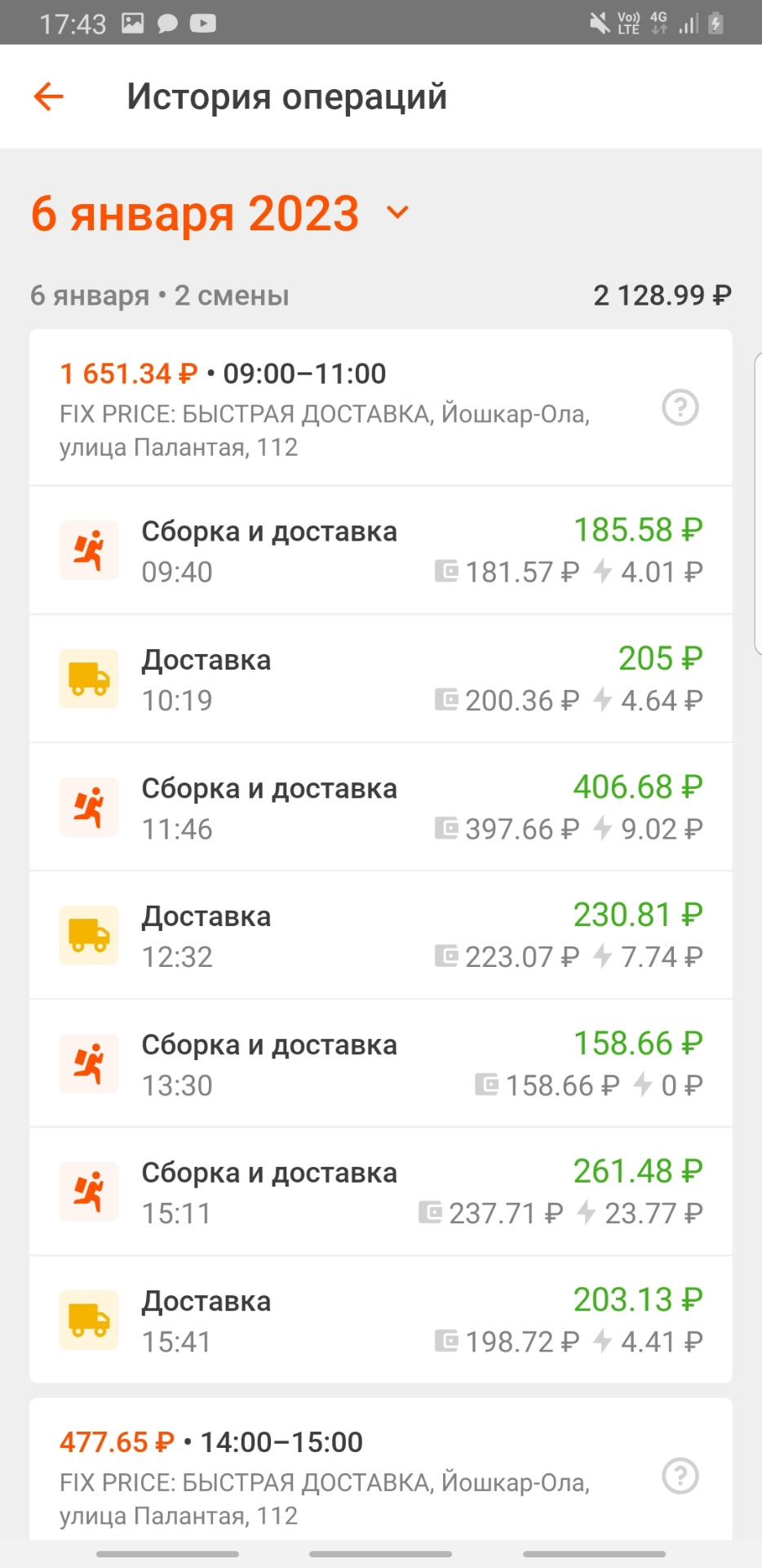 Экономим на то, за счет сбермаркета🤗 — Lada Калина хэтчбек, 1,6 л, 2007  года | просто так | DRIVE2