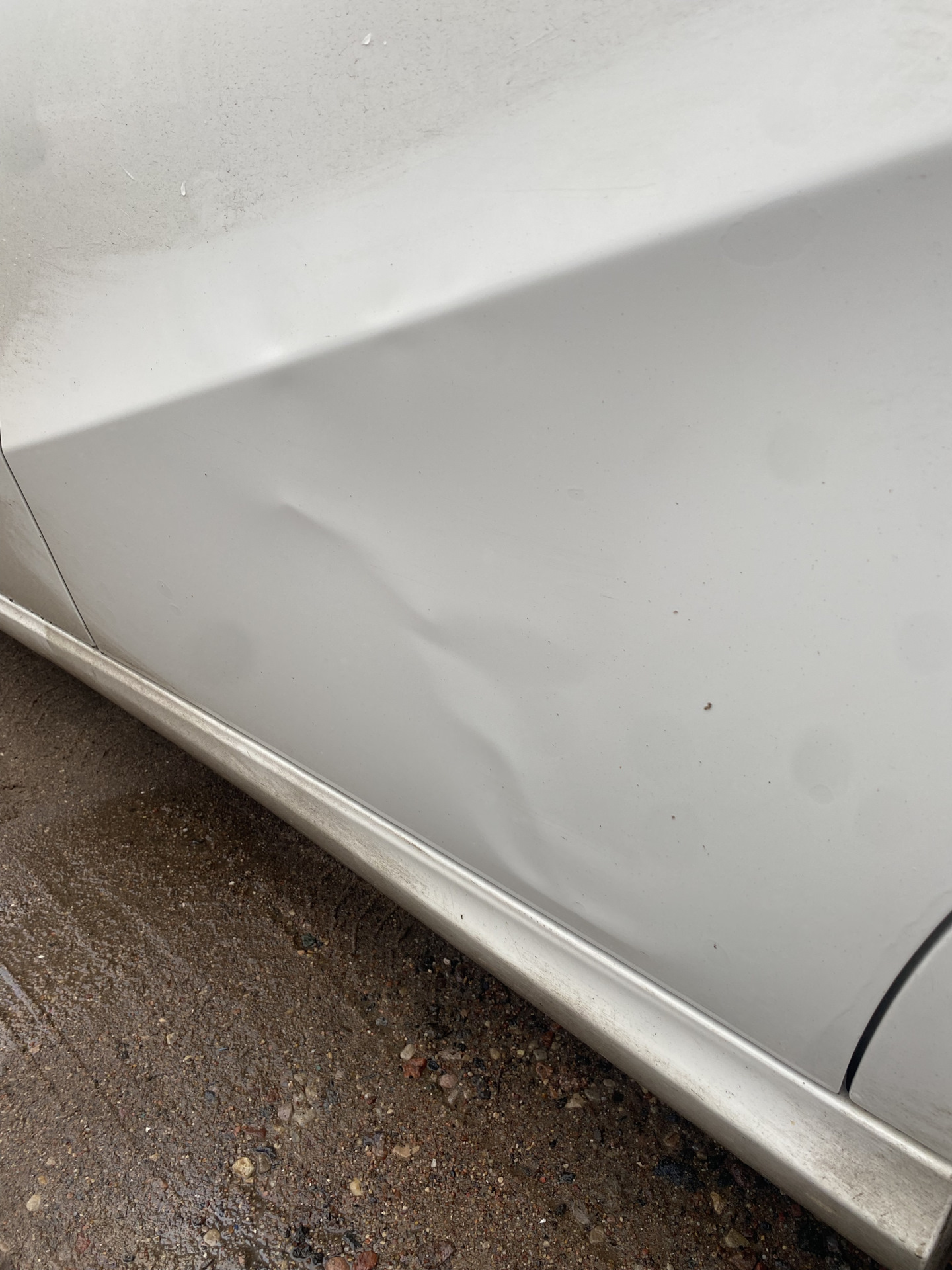 беспокрасочное удаление вмятин — Mercedes-Benz B-Class (W246), 1,6 л ...