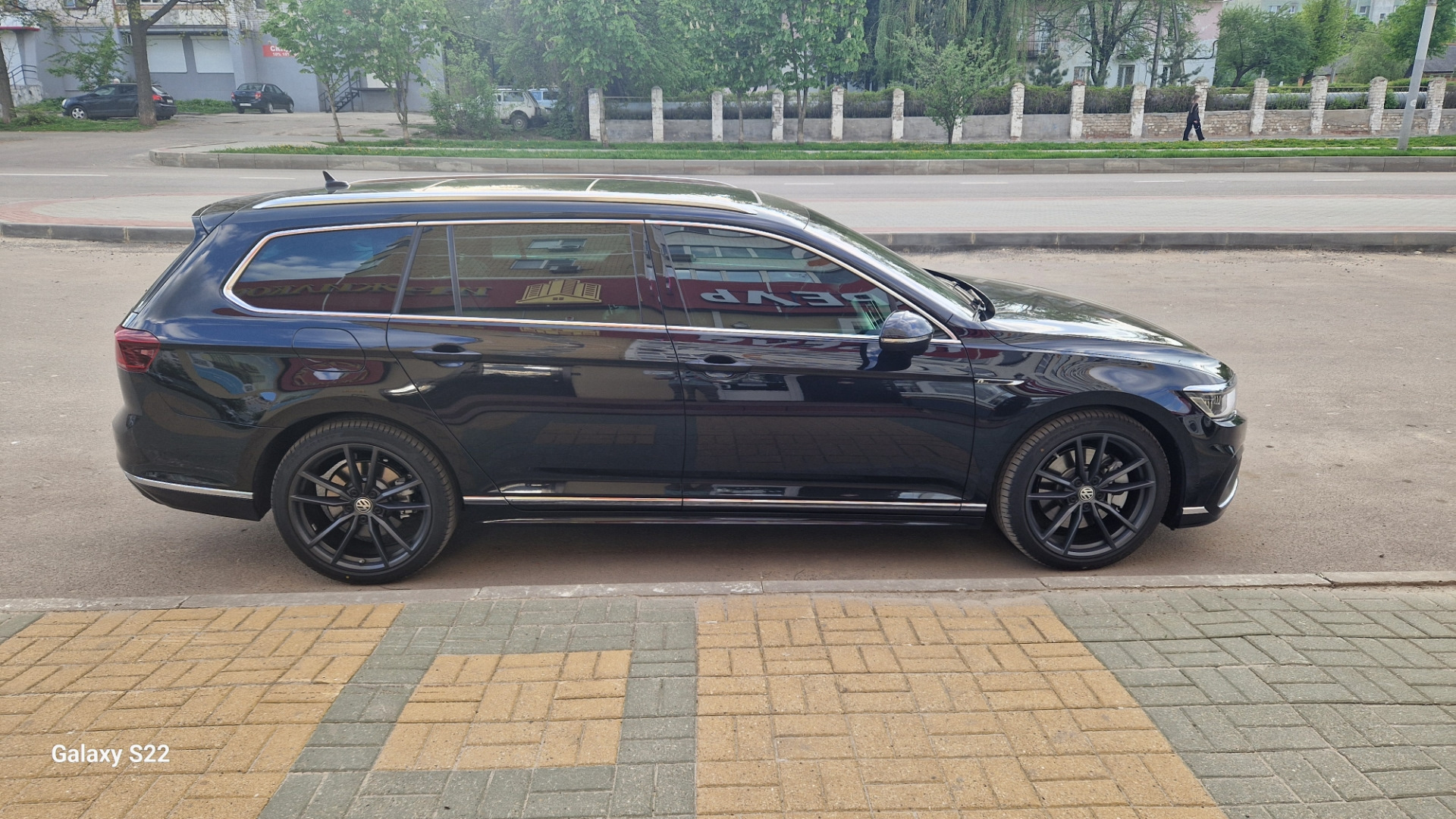 Тонировка Ultra Vision HP 35 GN — Volkswagen Passat Variant (B8), 2 л ...