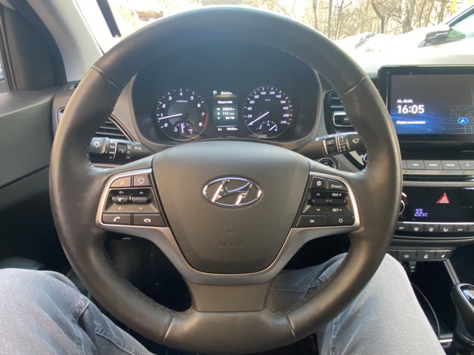 Волдырь на руле — Hyundai Solaris (2G), 1,6 л, 2021 года | другое | DRIVE2