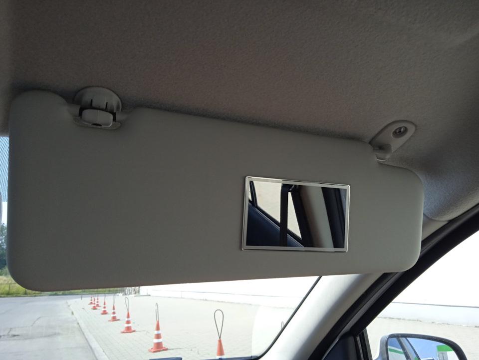 Sun visors (Renault Logan 1, 2004-2012, petrol) - "General information/Vehicle d