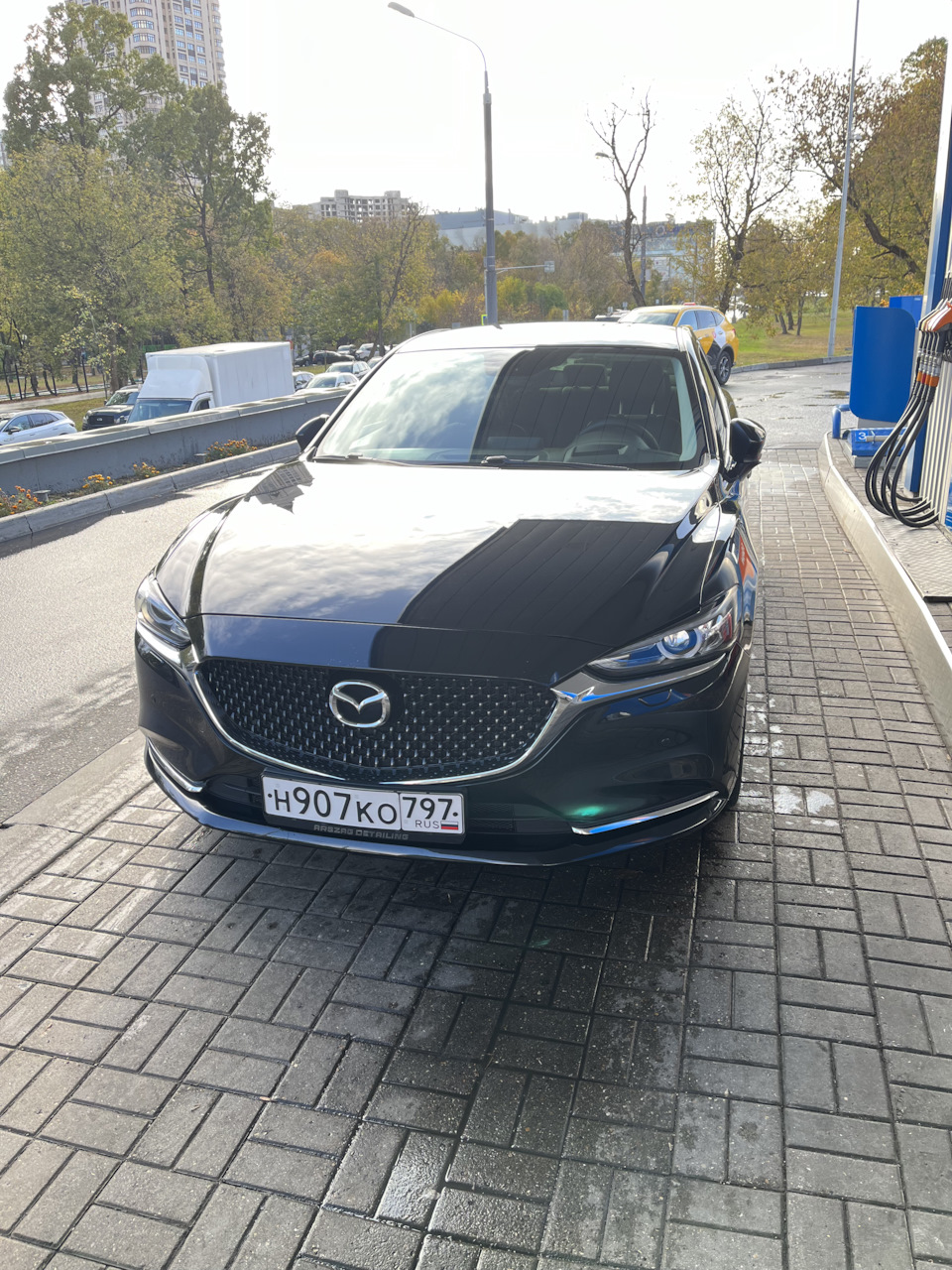 Боль — когда диски трутся об бордюр. — Mazda 6 (3G) GJ, 2 л, 2020 года |  колёсные диски | DRIVE2