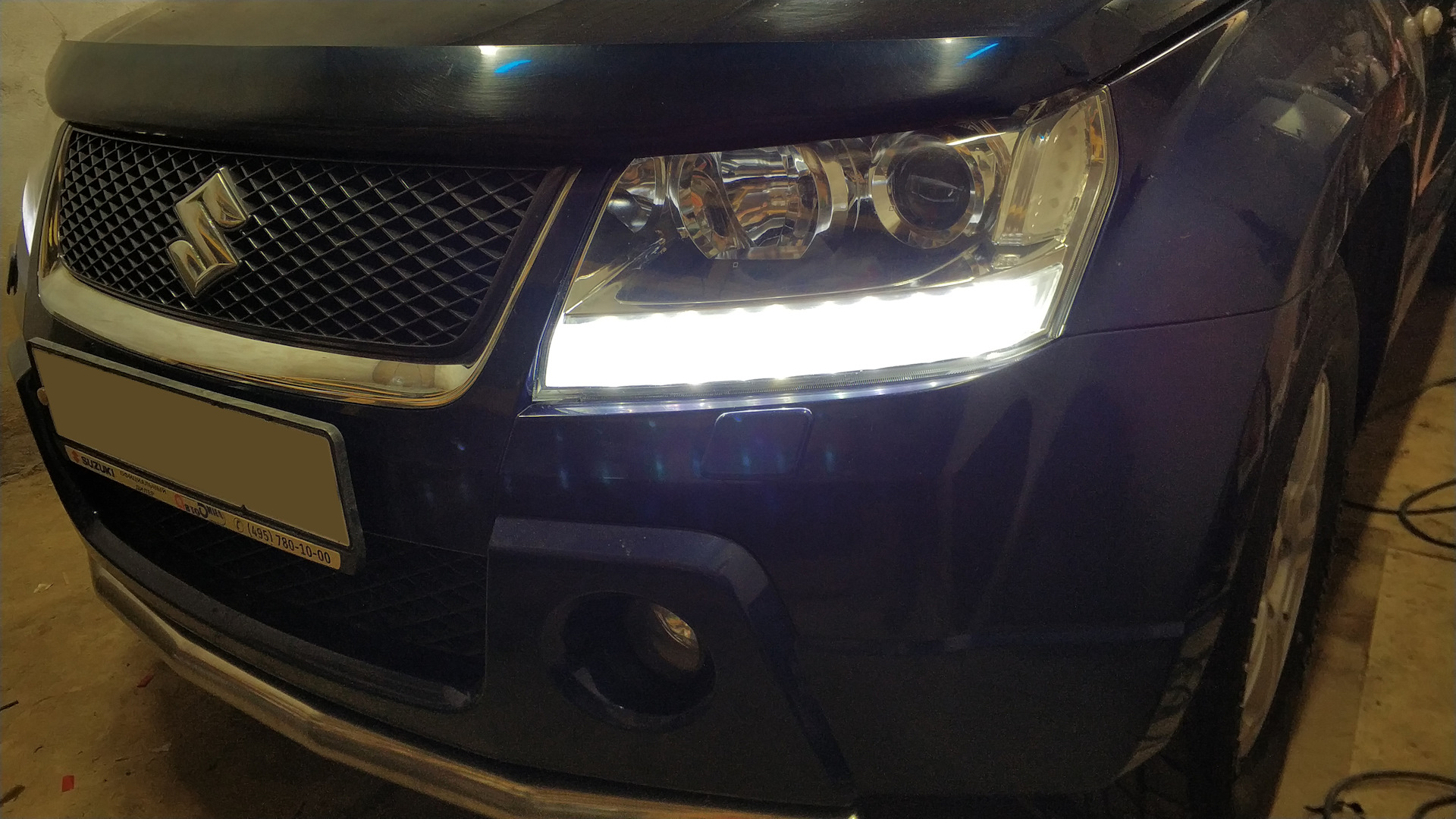 Светодиодные дневные ходовые огни (LED DRL) + новый поворотник SUZUKI GRAND  VITARA — Сообщество «Тюнинг Оптики» на DRIVE2