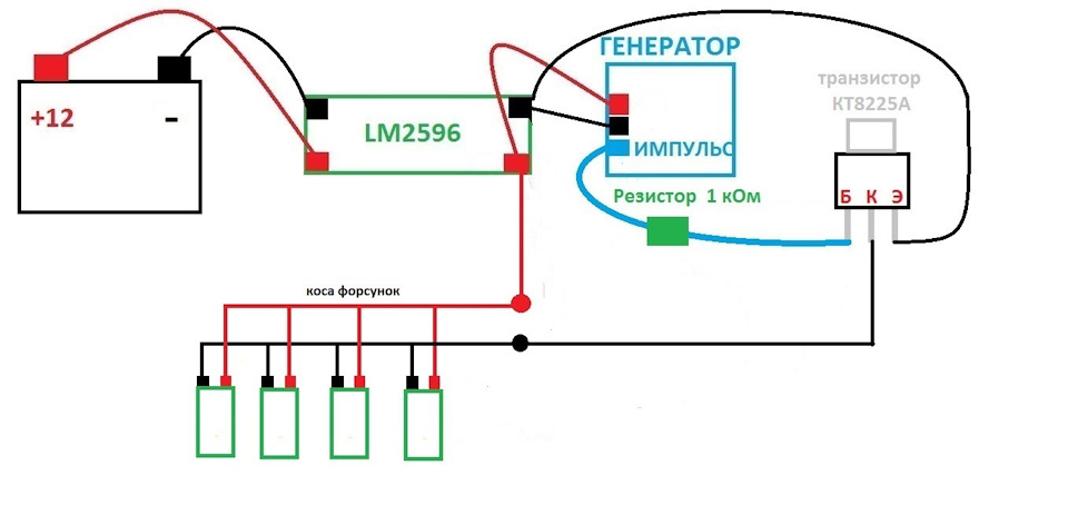 Генератор импульсов своими руками схема