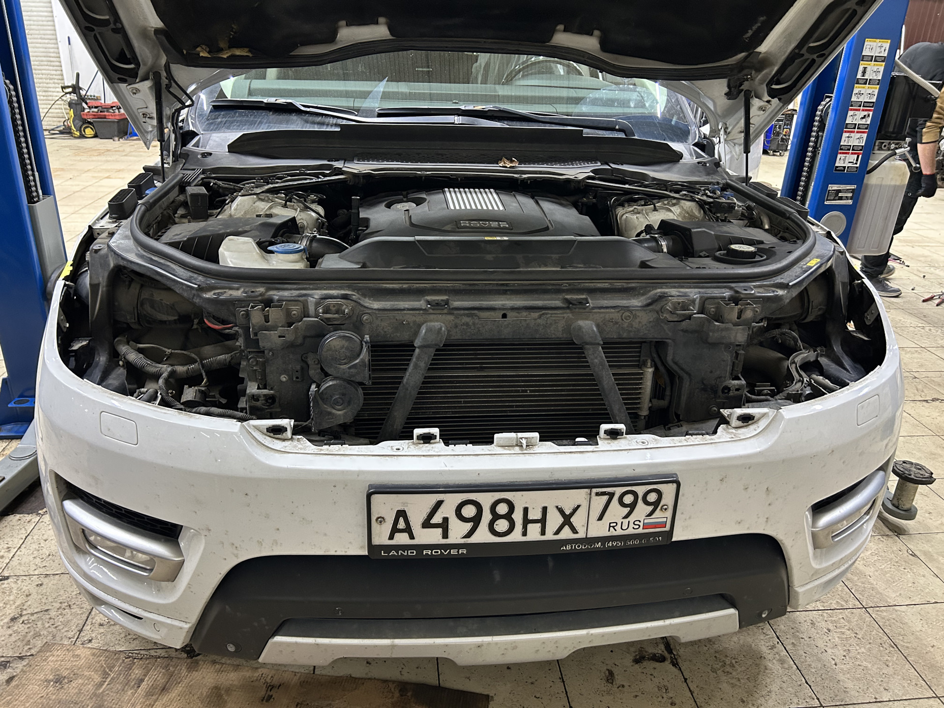 ГРМ (209 888 / 13-11-2023) — Land Rover Range Rover Sport (2G), 3 л ...