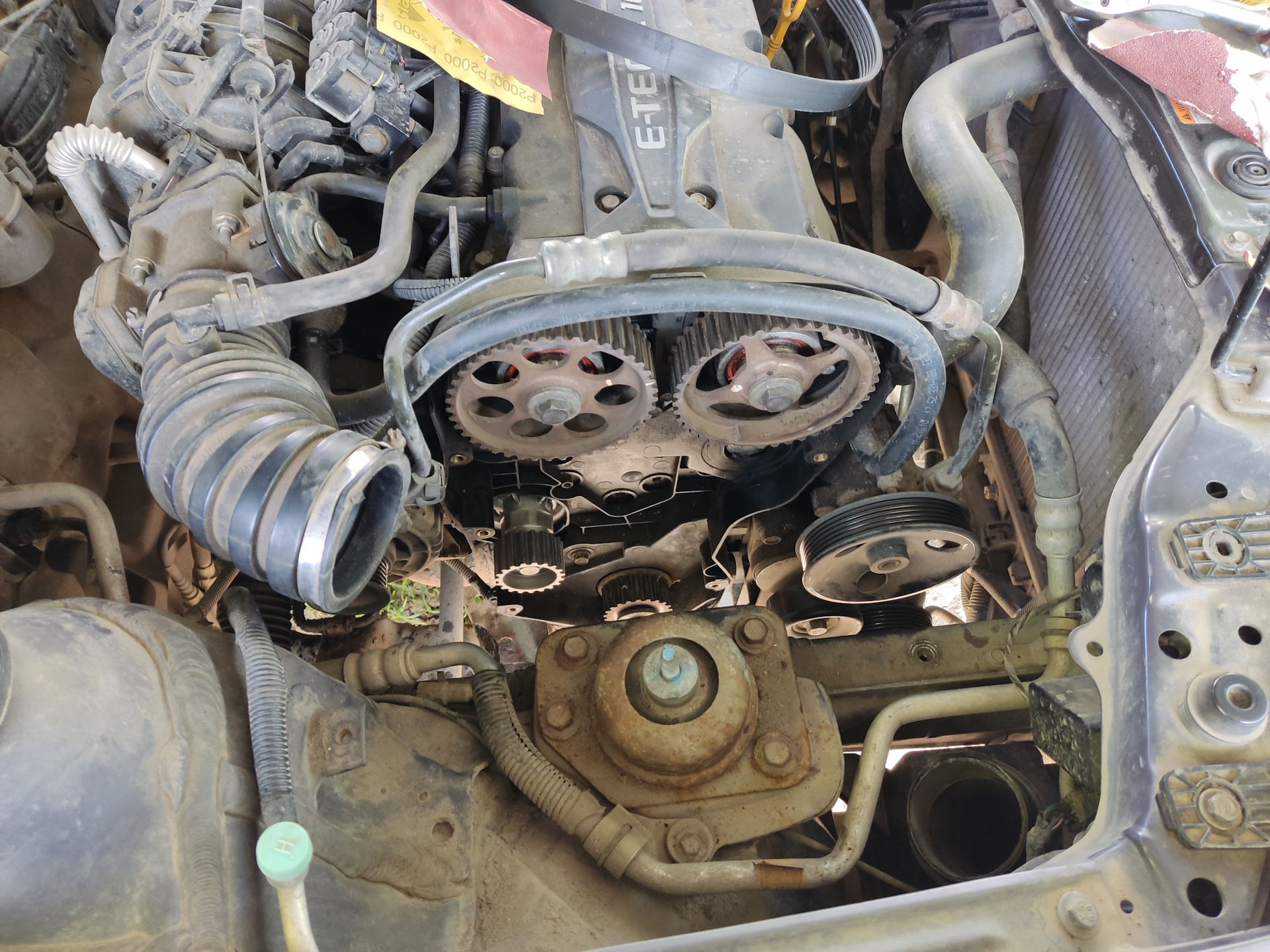 Замена грм лачетти — Chevrolet Lacetti SW, 1,6 л, 2012 года | плановое ...