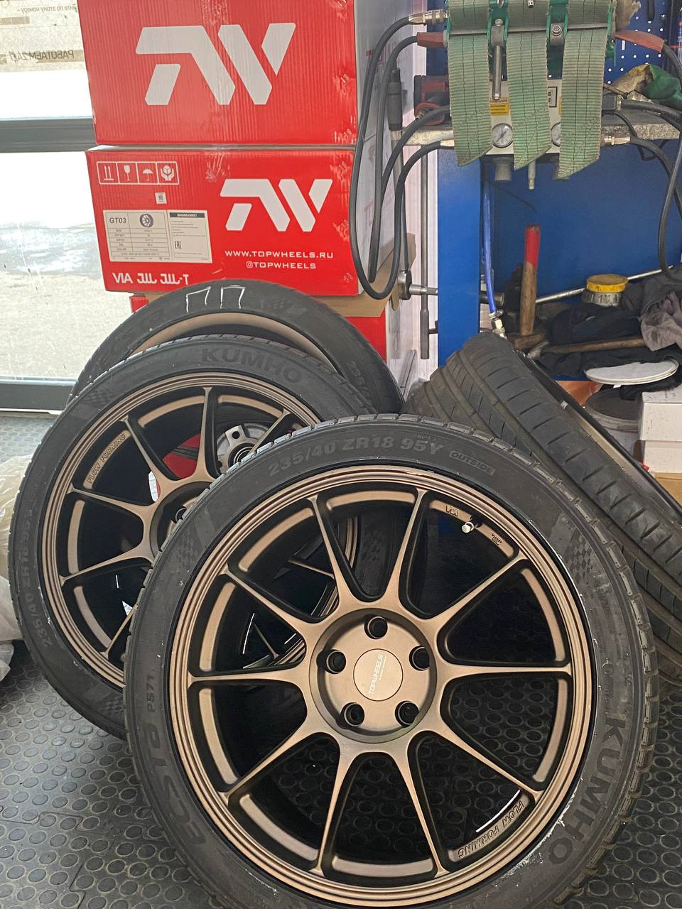 Летний комплект колес R18 — Skoda Octavia A7 Mk3, 1,8 л, 2016 года ...