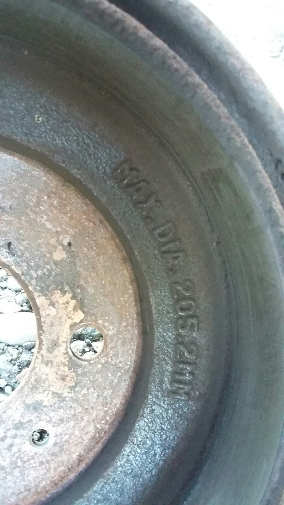 Задние барабаны… — Hyundai Accent (2G), 1,5 л, 2009 года | своими ...