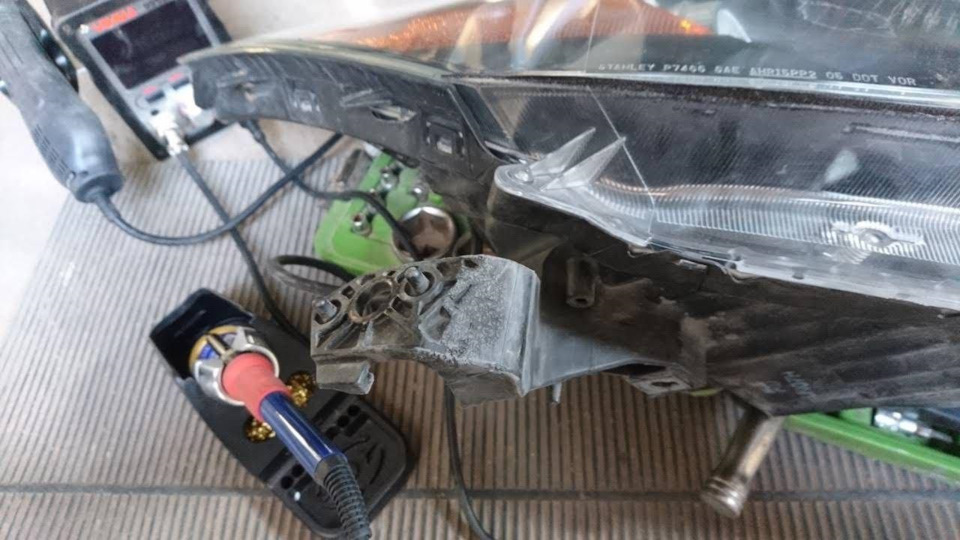 Провис передний бампер — Honda Accord Coupe (8G), 2,4 л., 2008 года ...