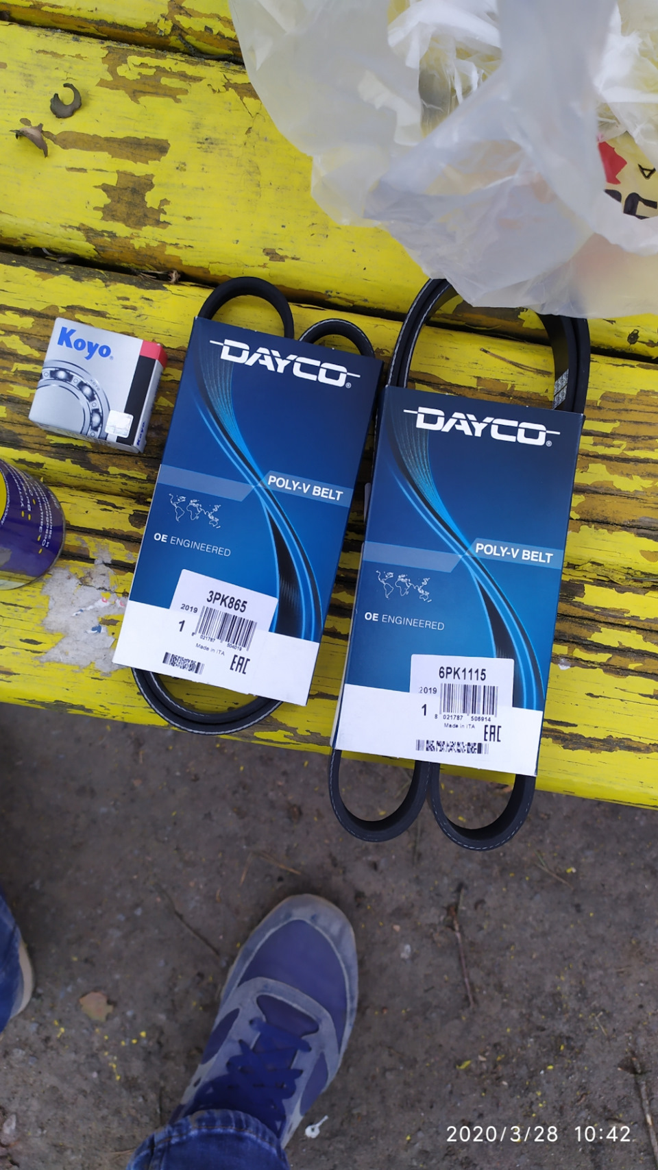 замена ремней ( генератора, гура) и подшипника натяжного ролика — DRIVE2