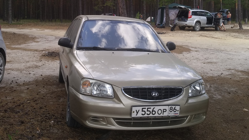 замена масла в коробке передач — Hyundai Accent (2G), 1,5 л, 2006 года ...