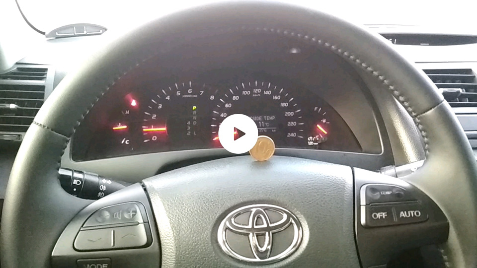 Вибрация в салоне — Toyota Camry (XV40), 2,4 л, 2007 года | наблюдение ...