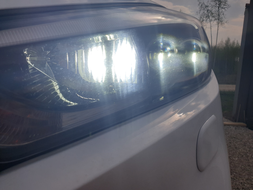 Светодиодные лампы в дальний свет H7 i.light Matrixled — Hyundai Tucson ...