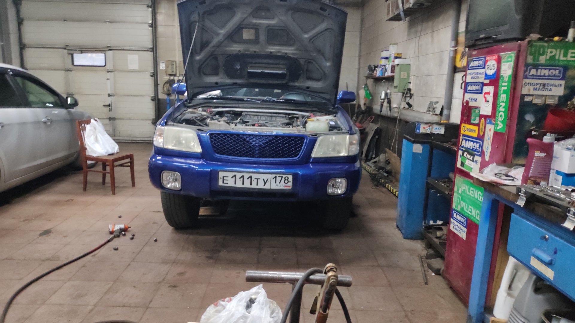 Ремонт субару своими руками № 54 Кузов субару ♥ - Subaru Impreza WRX (GD, GG), 2 л, 2002 года кузовной ремон