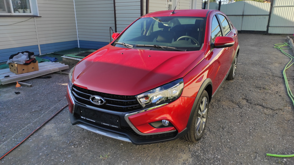 Покупка Лады Весты Кросс и первые впечатления — Lada Vesta Cross (1G ...