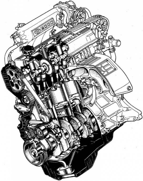 Двигатель 3S-FE атмосферный и турбо