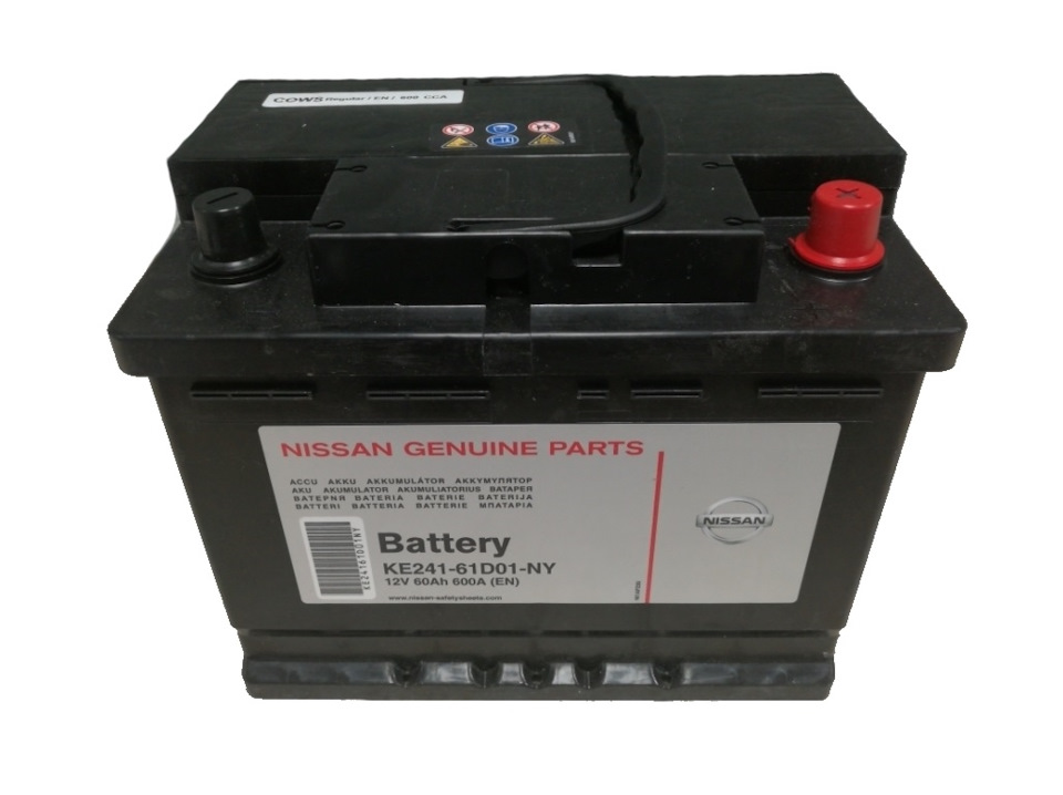 04. Меняем аккумулятор на оригинальный. — Nissan Murano II, 3,5 л, 2012 ...