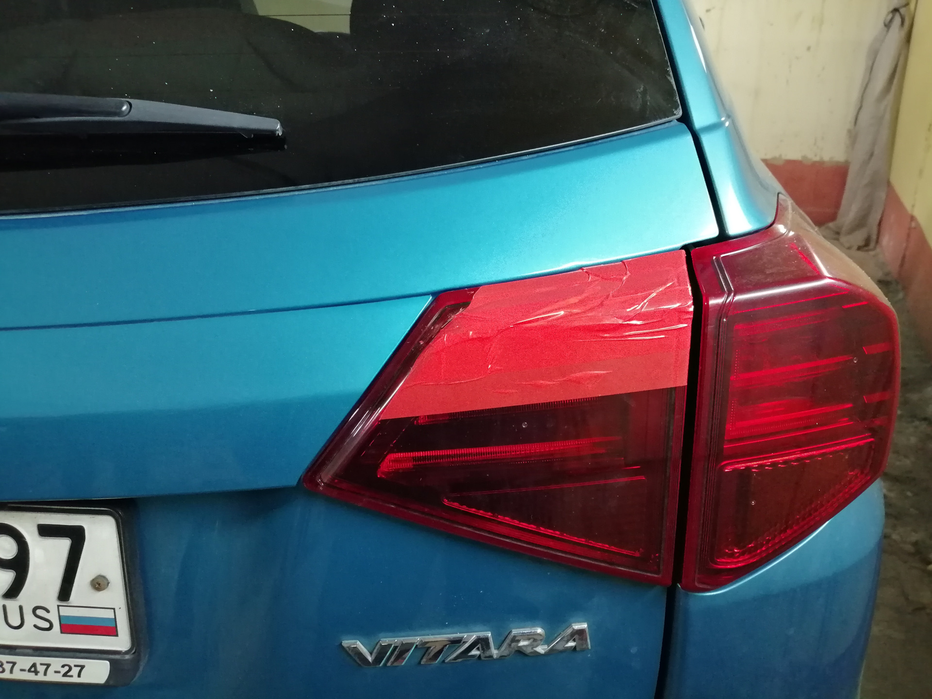 Сузуки Витара. Ремонт багажника без покраски. — Bezpokras на DRIVE2