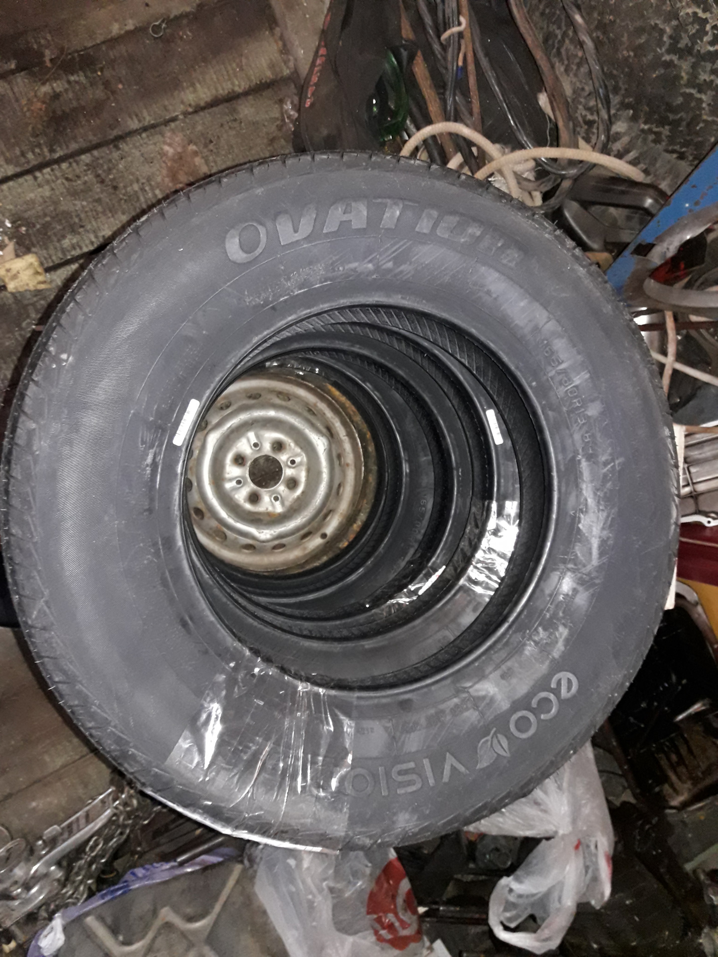 Шины Ovation VI-682 165/80 R13 83T — ИЖ Москвич 412, 1,5 л, 1993 года ...