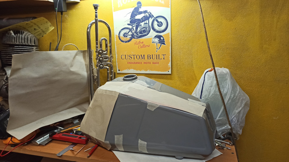 Новодельный бак на мотоцикл ЧеЗет — Сообщество «Мир Реставрации ...