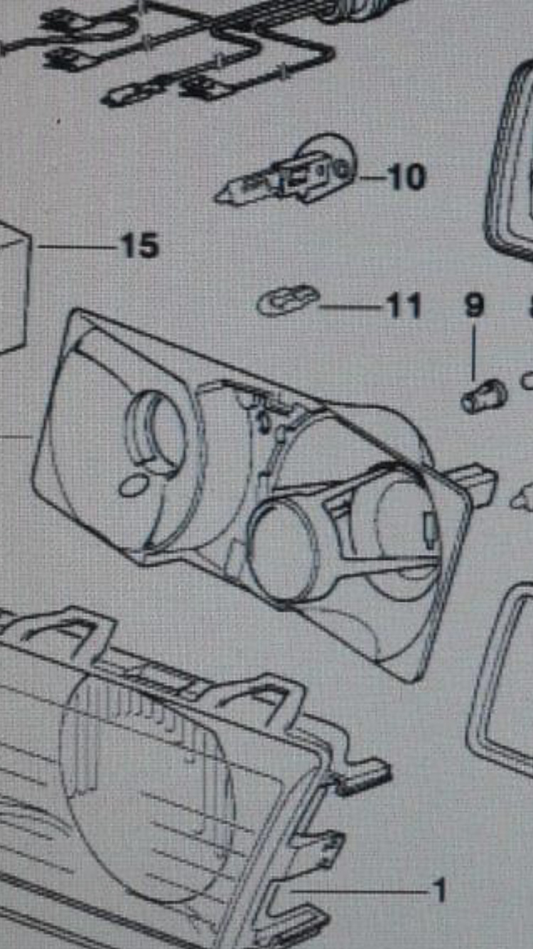 Замена ксенона на галоген — BMW 3 series (E36), 1,8 л, 1994 года ...