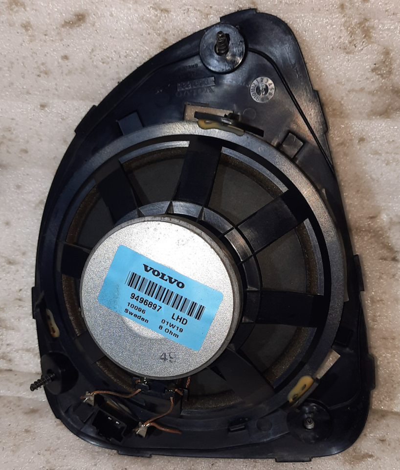 Комплект аккустики High Performance (карбон динамики) на Volvo S80 (1G ...