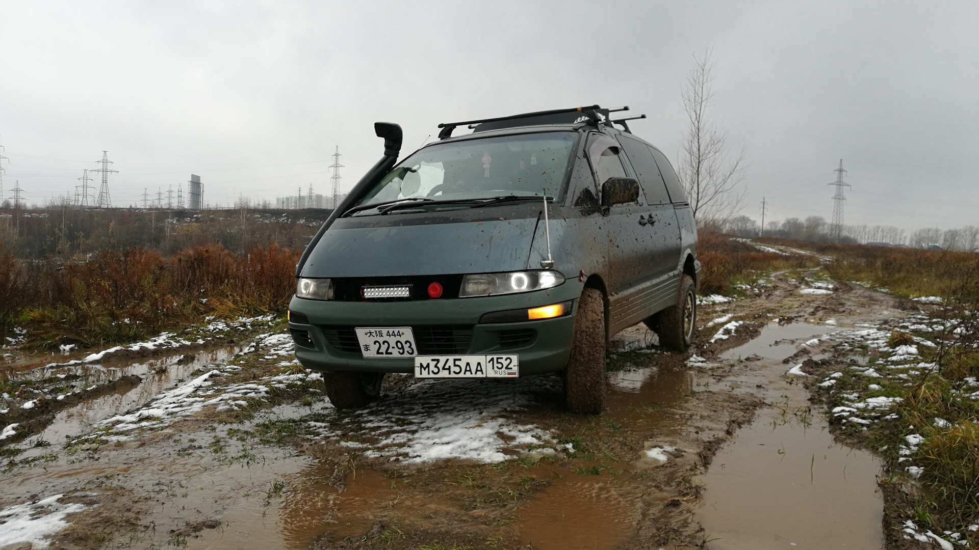 Toyota Estima (I) 2.2 дизельный 1993 | Emina 4x4 MT на DRIVE2