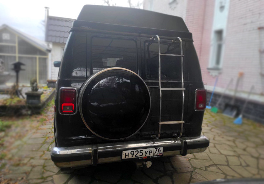 Лестница для секс машины (Ram Van) готова! — Dodge Ram Van (2G), 5,2 л ...