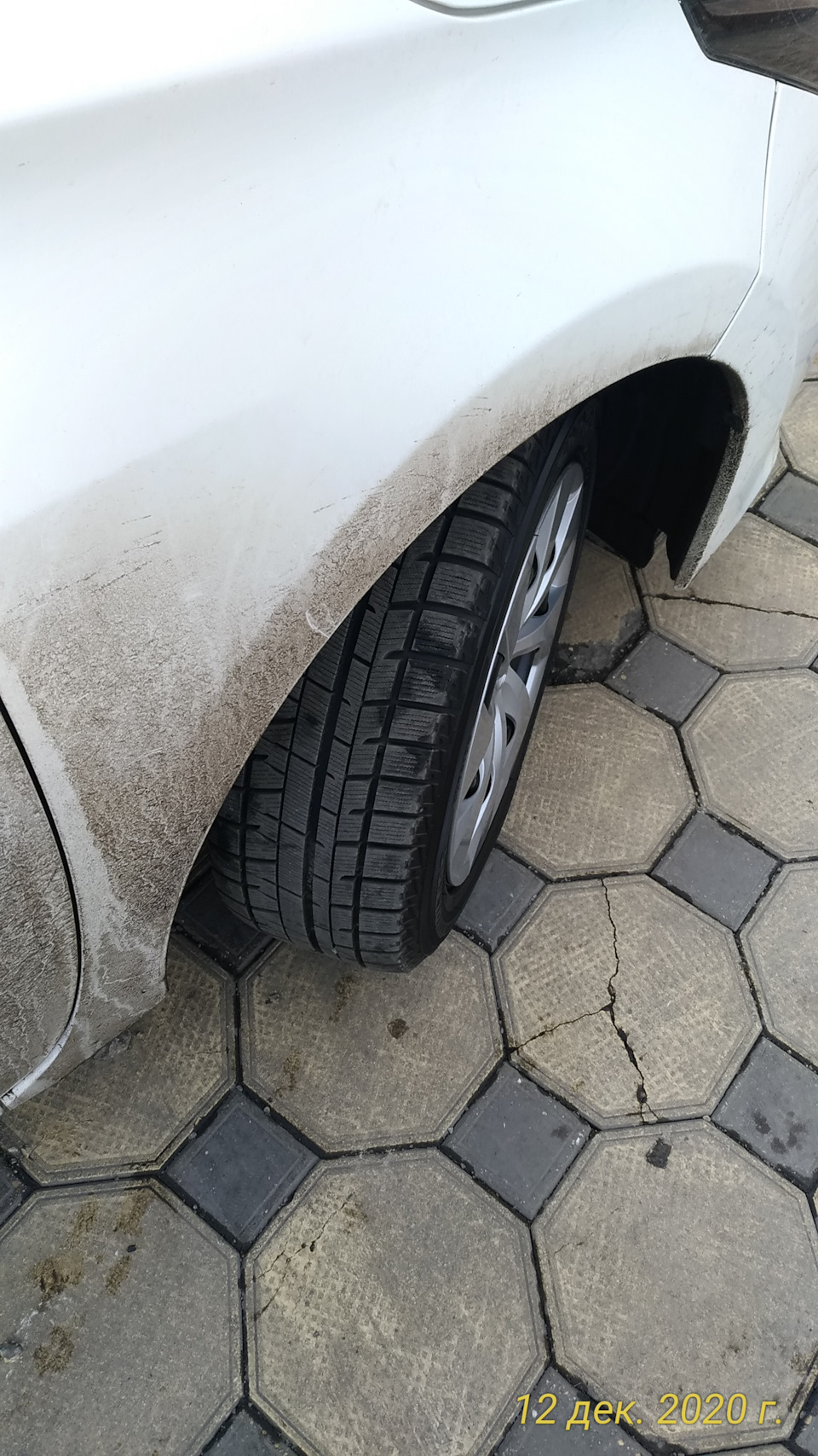 Протектор зимней резины — Toyota Corolla (160), 1,6 л, 2015 года | шины ...