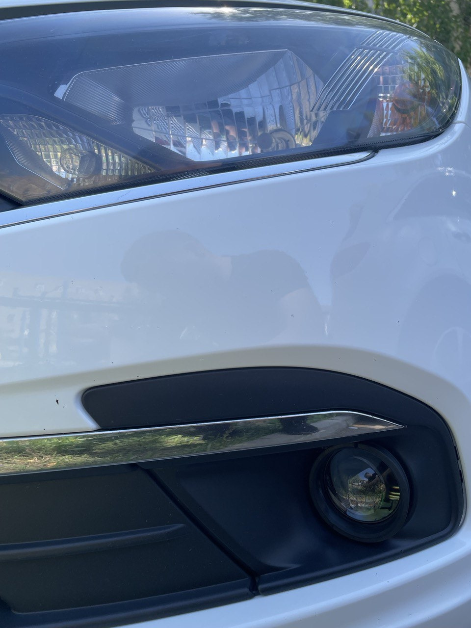 Установка Bi-led линз в противотуманные фары — Lada Гранта (2G) FL, 1,6 ...