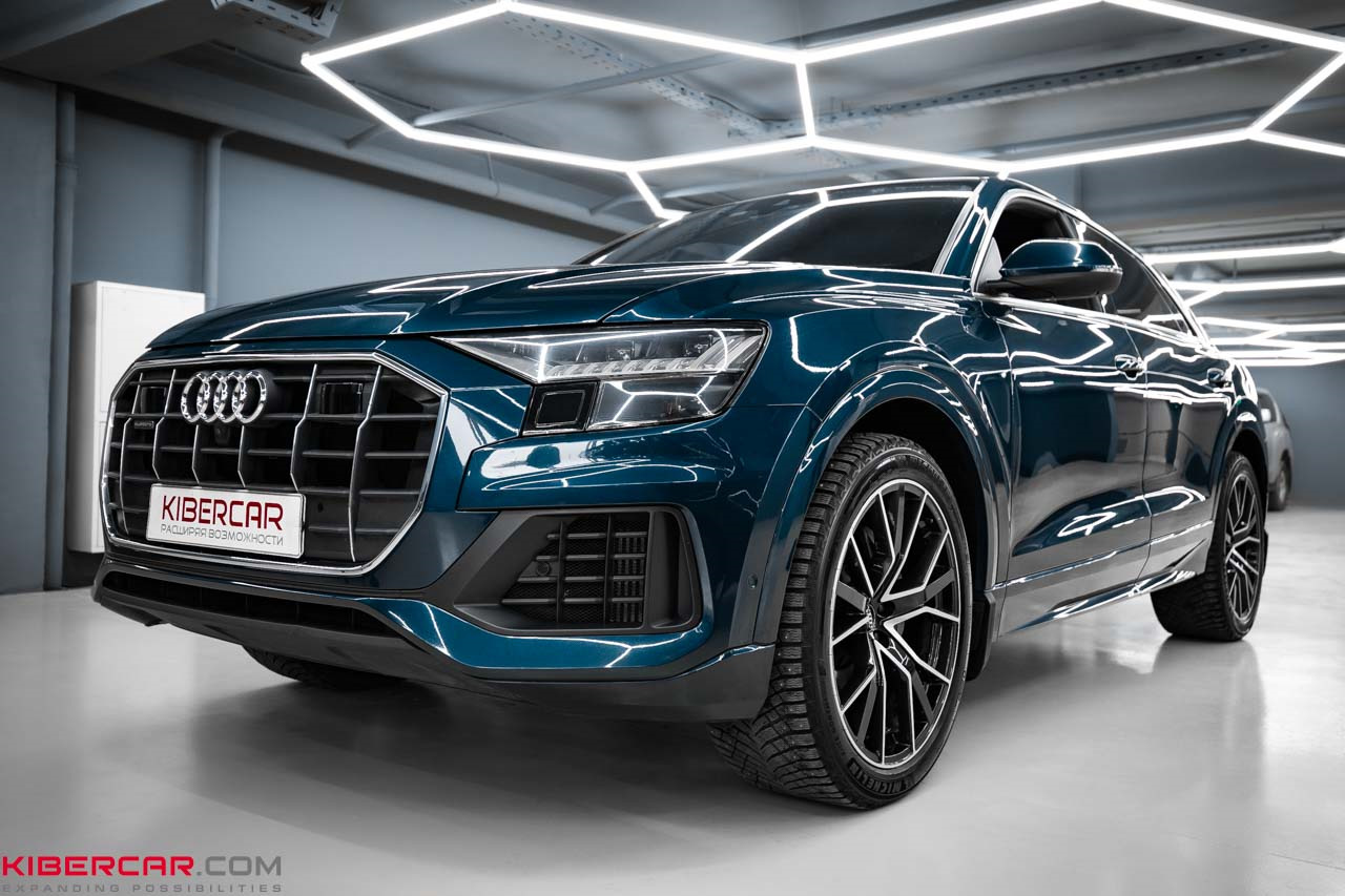 Audi Q8: блокиратор педали тормоза — KiberCar (Киберкар) на DRIVE2