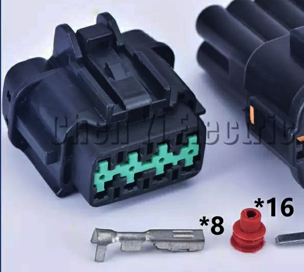 Разъём в ЛЁД фару — Nissan Qashqai (2G)