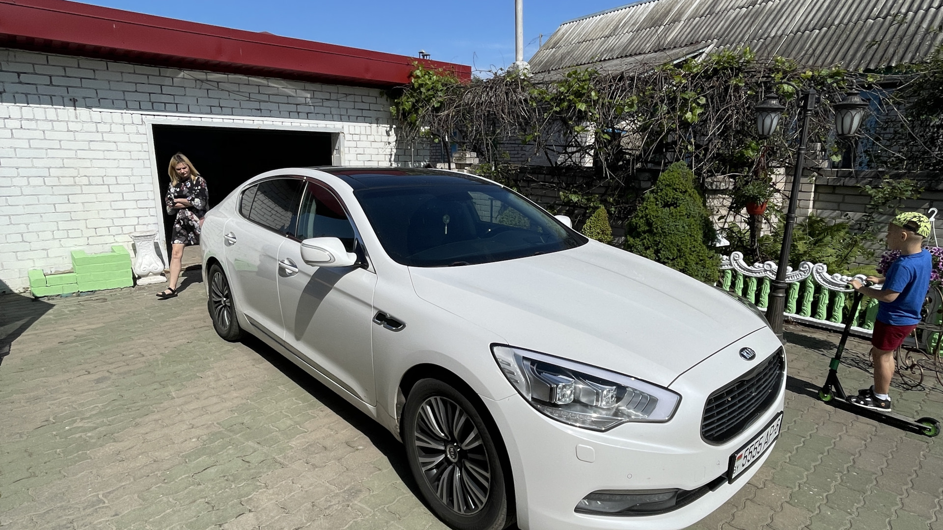 KIA Quoris 3.8 бензиновый 2014 | Аллигатор 🐊 на DRIVE2