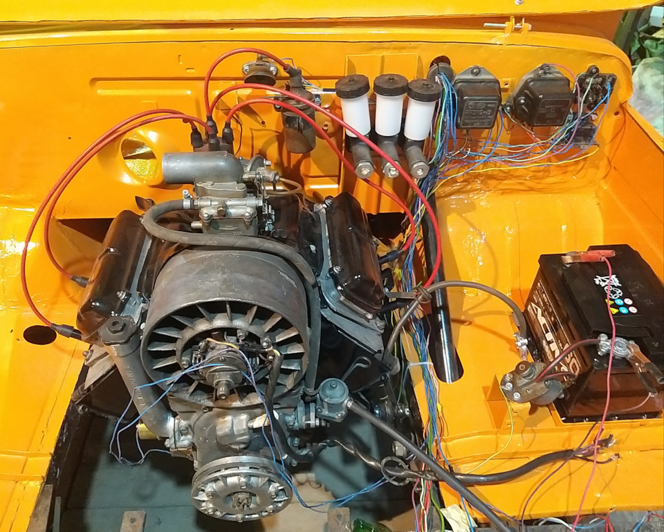 Проводка — ЛуАЗ 969, 1,2 л, 1977 года | своими руками | DRIVE2