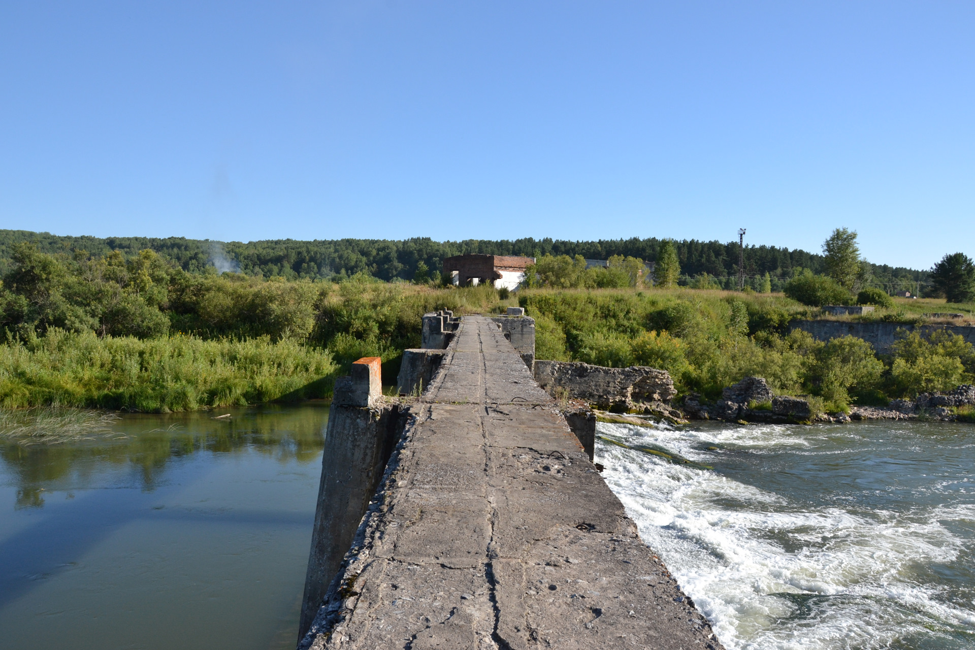 Чупинская ГЭС Маслянино