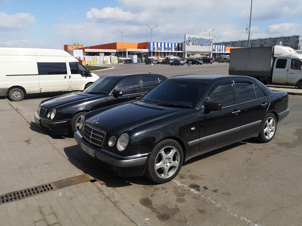 w210 рестайлинг и дорестайлинг