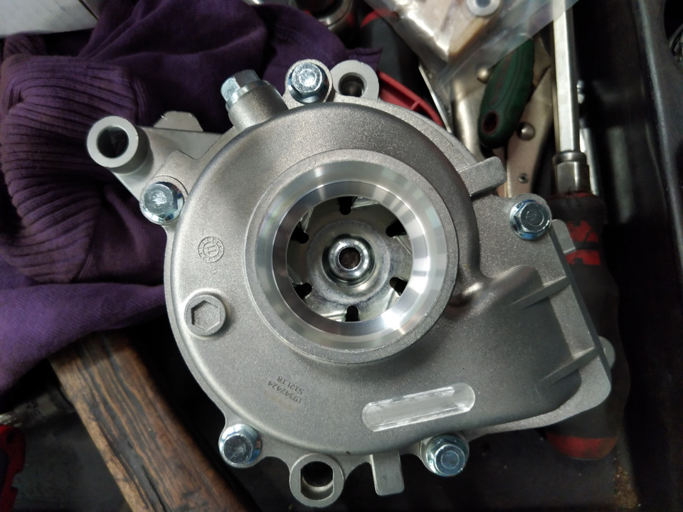 Технический пост #24: замена помпы и клапана байпас турбины (bypass ...