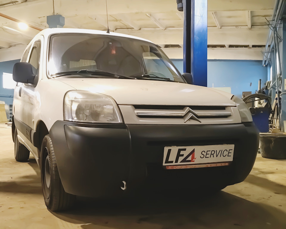 Ремонт задней балки Citroen Berlingo за 35000 рублей под ключ