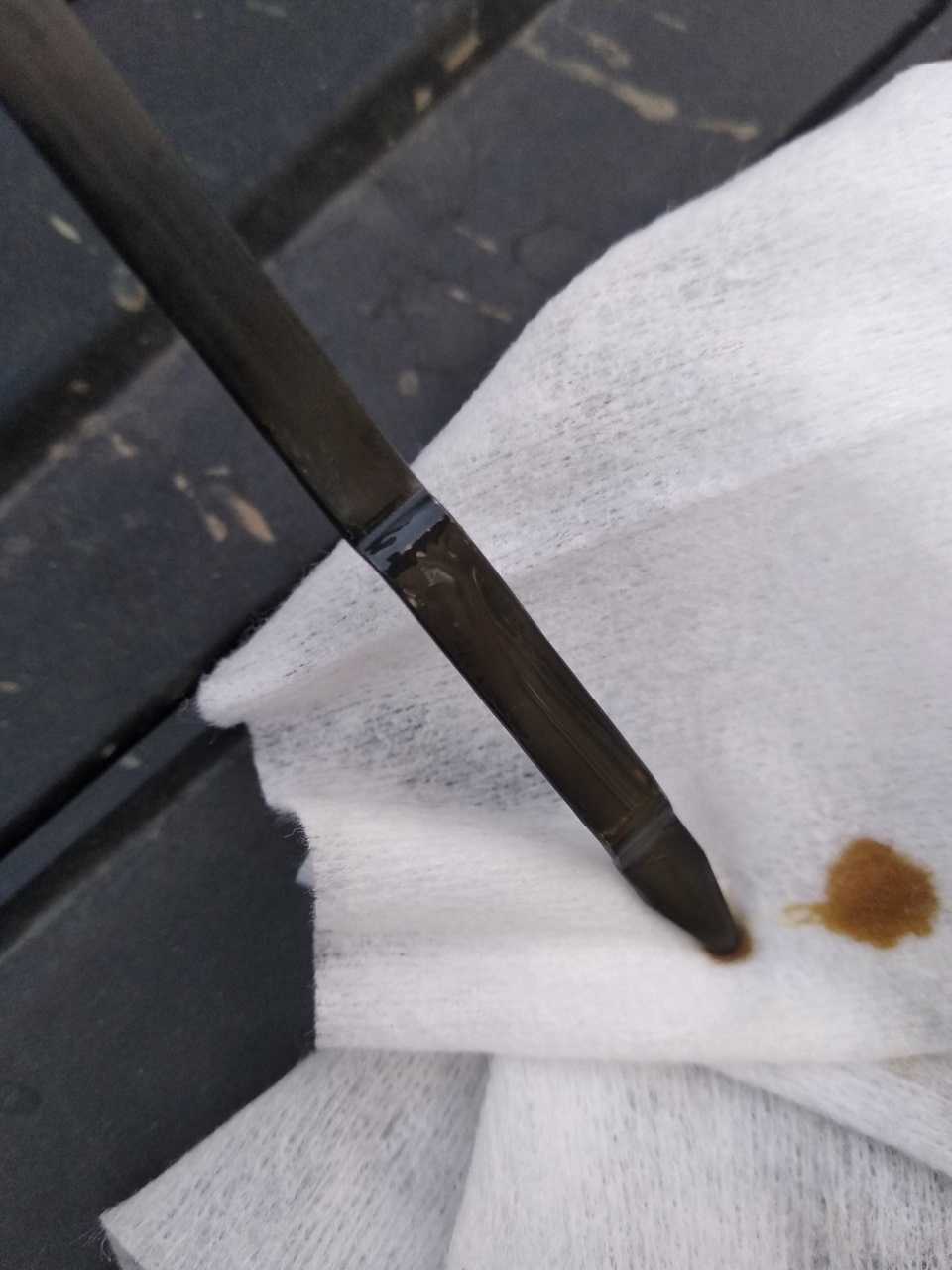 Моторное масло Polimerium xpro2 5w30 спустя 4500км, расход топлива в ...